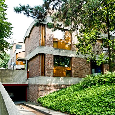 Building Interior Of The Maisons Jaoul By Le Corbusier Neuilly Sur