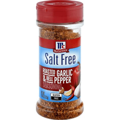 Mccormick® Salt Free Roasted Garlic And Bell Pepper Seasoning 434 Oz