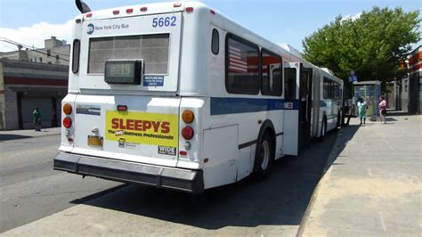 Mta Nyct Bus 2003 Nf D60hf Bx19 5662 And 2011 Orion Vii 3g 5 Shuttle Bus 7052 On E149th St