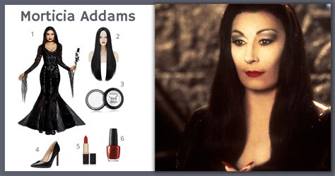 Diy Morticia Addams Costume Ideas For Cosplay Halloween