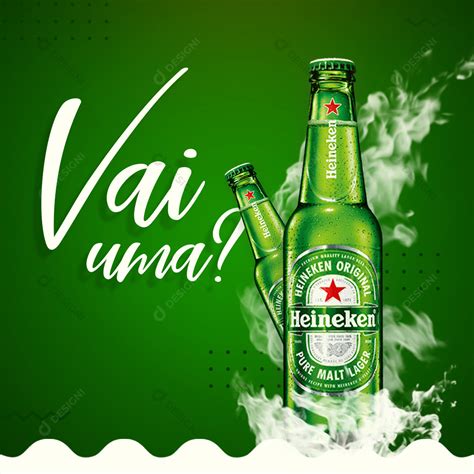 Cerveja Heineken Bares Social Media Psd Editável [download] Designi