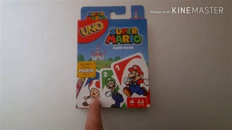 Taking A Look At Uno Super Mario Card Game Notanothergamestore