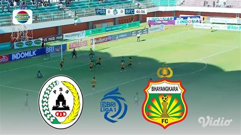 Live Pss Sleman Vs Bhayangkara Fc Bri Liga Youtube