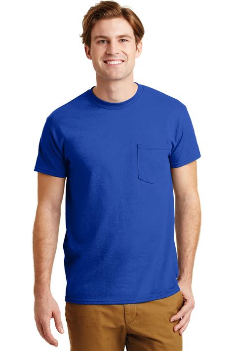 Gildan® Dryblend® 50 Cotton 50 Poly Pocket T Shirt 8300