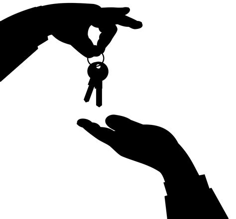 Handing Over The Keys By Hand Free Image Download