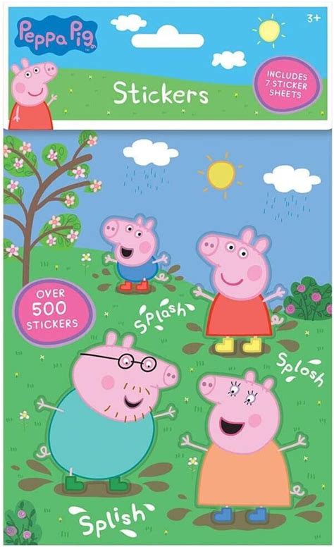 500+ Peppa Pig Stickers Book