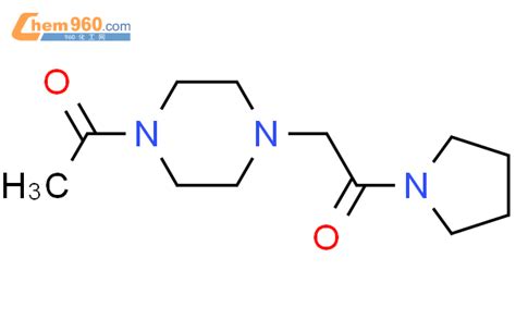 Piperazine Acetyl Oxo Pyrrolidinyl Ethyl Cas