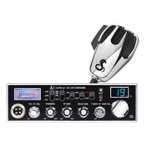 cobra   classic amfm  channel cb radio chrome realry