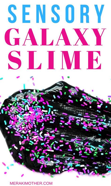 How To Make Galaxy Slime Without Borax Meraki Mother