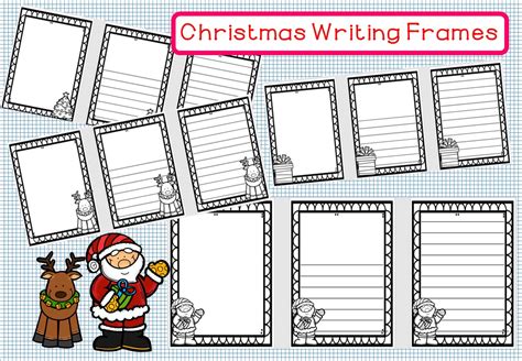 Mash Class Level Christmas Writing Frames