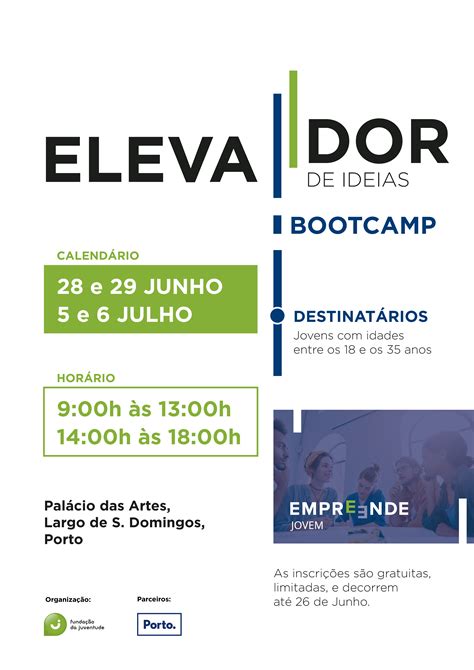 ELEVA DOR DE IDEIAS BOOTCAMP Em Parceria Projetos Fundação da