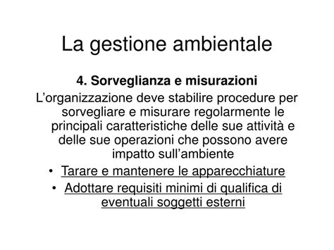 PPT Sistemi Di Gestione Ambientale PowerPoint Presentation Free