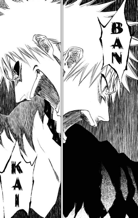 Ichigo Vs Hollow Ichigo Bankai Bleach Manga Panel Bleach Anime Art