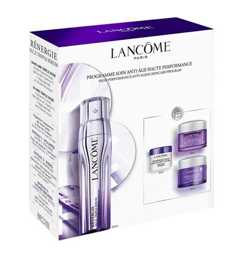 Lancôme Rénergie H C F Triple Serum Skincare Gift Set Harrods MK