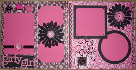 Layout: Girly Girl Scrapbook Layout