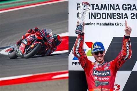 Update Klasemen Usai MotoGP Mandalika 2023 Francesco Bagnaia Meroket