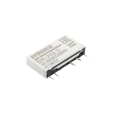 Промежуточное реле KIPPRIBOR sr-203.d 1-конт, 24vdc 79009 - выгодная ...
