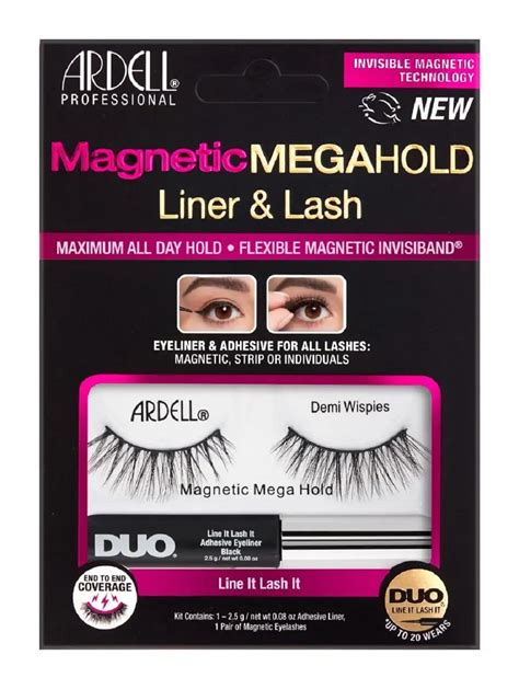 Ardell Magnetic Liner Lash Megahold Demi Wispies Walmart