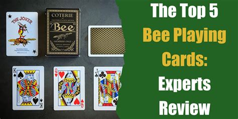 The Top 5 Bee Playing Cards: Experts Review - Bar Games 101