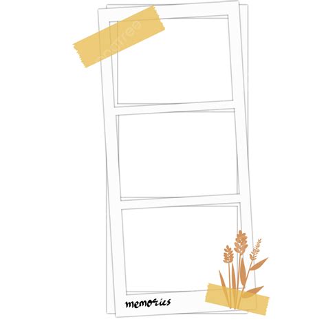 Polaroid Frames Hd Transparent Polaroid Frame With Rustic Dexoration