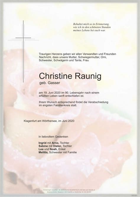 Parte F R Christine Raunig Pax Requiem