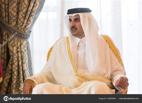 Qatar Sheikh Tamim bin Hamad Al Thani – Stock Editorial Photo ...