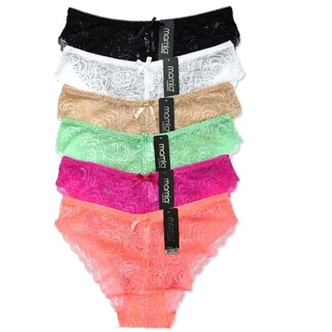 Pcs Women S Hot Sexy Sheer Flower Lace Bikini Panties Lingerie Underwear S Xl Ebay