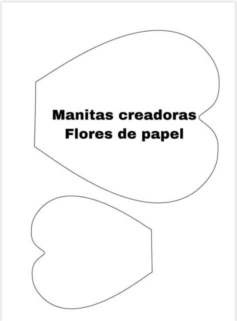 A Paper Cutout With The Words Mantass Creadoras Flores De Papel