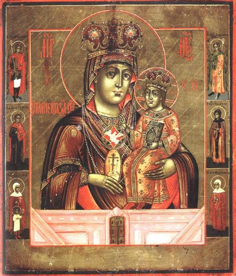 Icon Of The Mother Of God The Softener Of Evil Hearts Religious