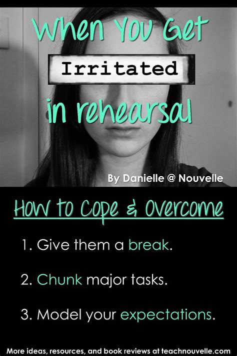 deal  irritation  rehearsal nouvelle ela teaching resources