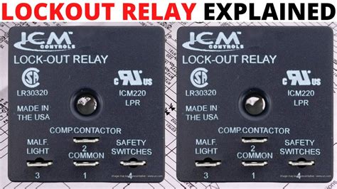 Hvac Lockout Relay Explained Icm220 Lockout Relay Wiring Diagram