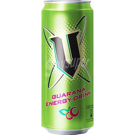 V Bebida energética con guaraná Lata de 25 cl