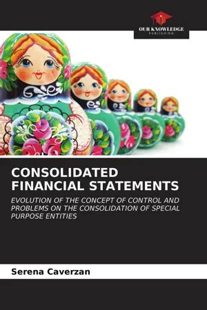 PDF CONSOLIDATED FINANCIAL STATEMENTS By Serena Caverzan 9786203003741