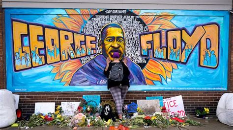 George Floyd mural vandalized: Report - ABC7 San Francisco