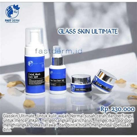 Jual Promo Paket Fastderm Glasskin Ultimate ORIGINAL 100 Menyamarkan