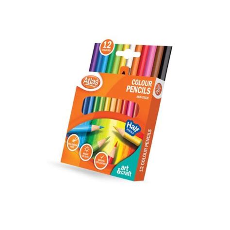 Atlas Colour Pencils Half 12 Colours - Best Price in Sri Lanka ...