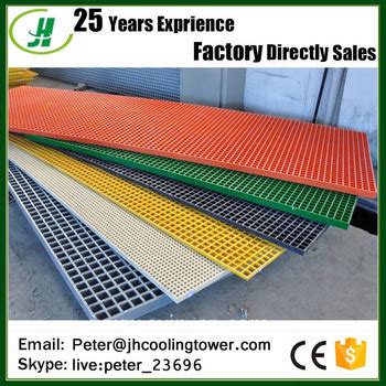 Fiberglass FRP Grating Plastic Walkways Coowor