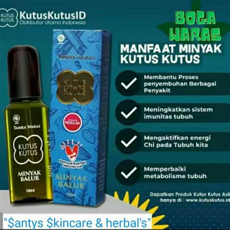 Jual Minyak Balur Kutus Kutus Original Tamba Waras Shopee Indonesia