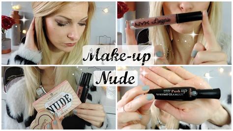 Make Up Nude Essence Nyx Lingerie Bourjois Push Up YouTube