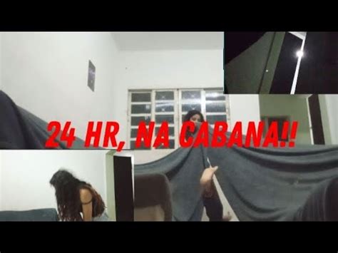 Eu E Minha Tia Ficamos 24 Horas Dentro De Uma Cabana Parte 1