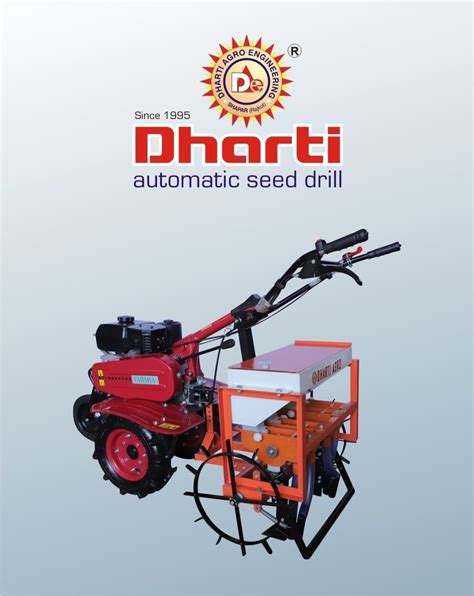 Mild Steel Dharti Agro Seed Drill For Agriculture Size 26 X 32 X 31