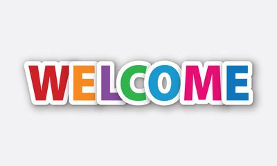 Welcome Design Vector at GetDrawings | Free download