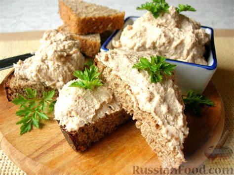 Паштеты, рецепты на RussianFood.com: 807 рецептов