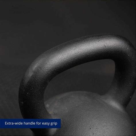 Titan Fitness Cast Iron Kettlebell Single Piece Casting Sports