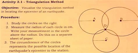 Earthquake Triangulation