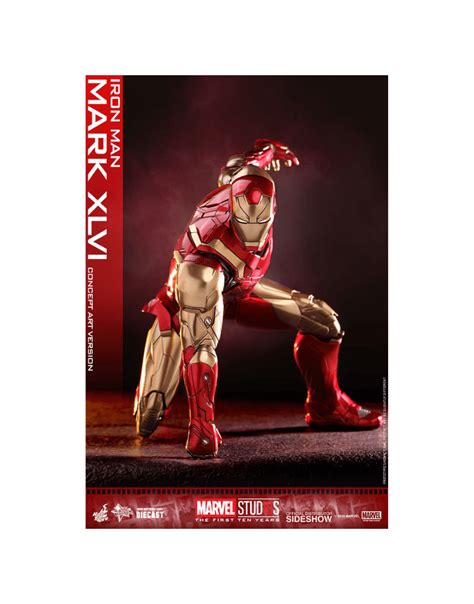 Hot Toys Iron Man Mark XLVI Concept Art Version Action Pak D