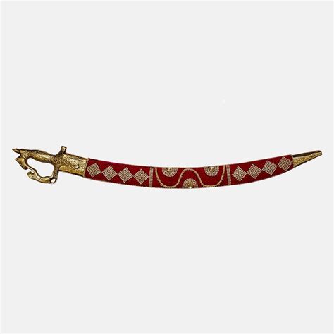 Kirpan for Indian Wedding Ceremony (Red)