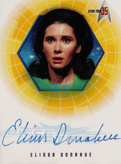 The Classic Star Trek Autograph Reference Center!: Elinor Donahue ...