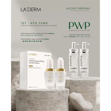 Laderm Purifying Control Aqua Ml Shopee Malaysia