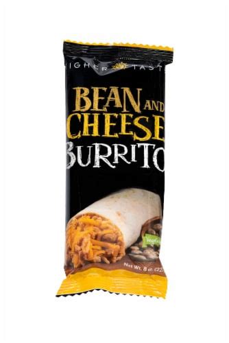 Higher Taste Bean Cheese Burrito 8 Oz QFC